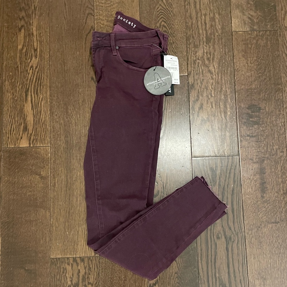 Articles of Society plum jeans